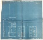 Bouwtekening van de hand van Anton Hamaker.
<br/>
Het Nieuwe Instituut, 1927